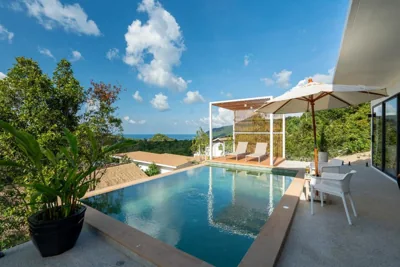 Villa de dos dormitorios con vistas al mar — Pahili Pool Villas Koh Phangan